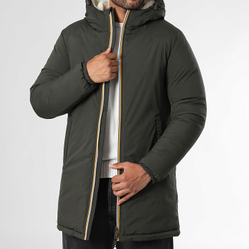 LBO - Parka con capucha 0006 Verde caqui