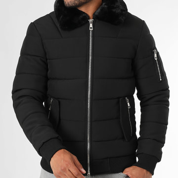 LBO - Doudoune Fur Collar 0008 Black