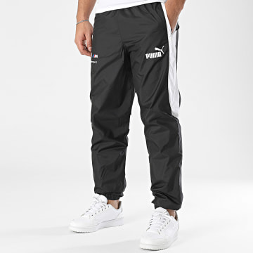 Puma - BMW MMS 630614 Pantalones Jogging Negro Blanco