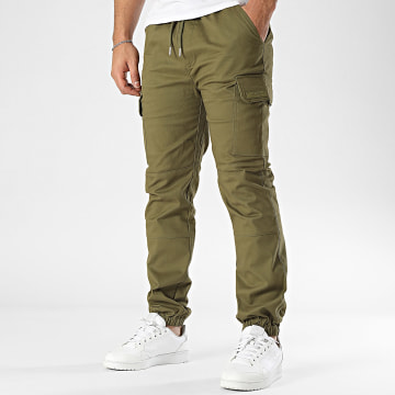 Sixth June - Pantalon Cargo Vert Kaki