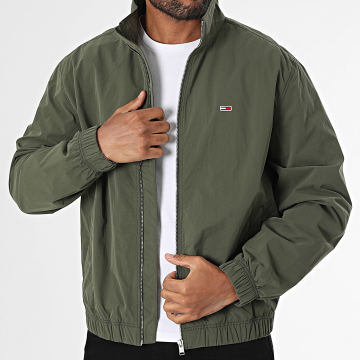 Tommy Jeans - Veste Zippée Essential 0655 Vert Kaki