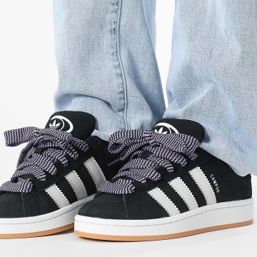 Adidas Originals - Baskets Femme Campus 00s J JP7621 Core Black Grey One Footwear White