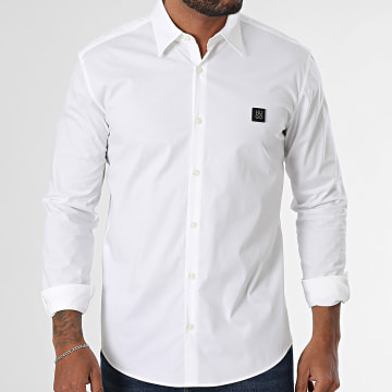HUGO - Chemise Manches Longues Ermo 50505315 Blanc
