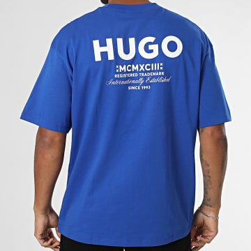 Hugo Azul - Nalono Camiseta oversize 50509776 Azul real