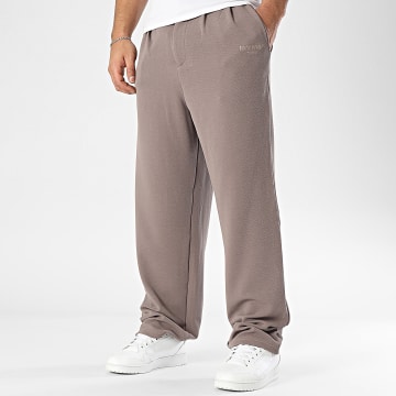 Sixth June - Pantalon Jogging Regular Fit Marron Clair
