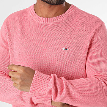 Tommy Jeans - Jersey Slim Essentials 8370 Rosa