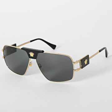 Versace - Lunettes De Soleil VE2251 Noir Doré