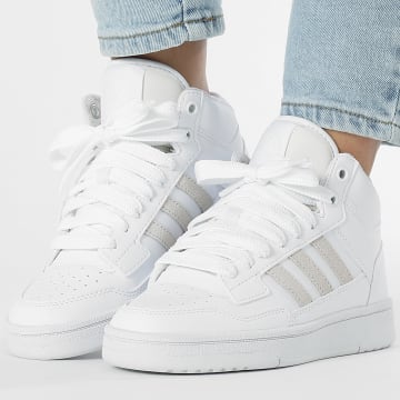 Adidas Sportkleding - Women's Rapid Court Mid J JR0190 Footwear White Sneakers