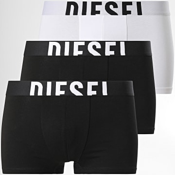 Diesel - Set di 3 boxer A17580-0HJBW nero bianco