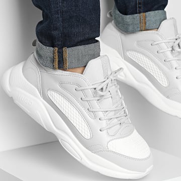 HUGO - Zapatillas Leon Runner 50536261 Gris pastel claro