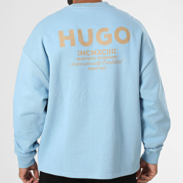Hugo Azul - Sudadera de cuello redondo Nazardo 50510724 Azul claro