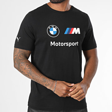 Puma - Camiseta BMW Motorsport Essential Logo 632358 Negro