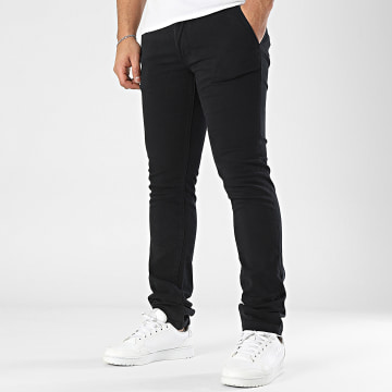 Teddy Smith - Pantalon Chino Slim Pallas 10116948D Noir
