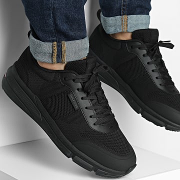 Tommy Hilfiger - Baskets Lightweight Modern Knit Runner 5326 Black