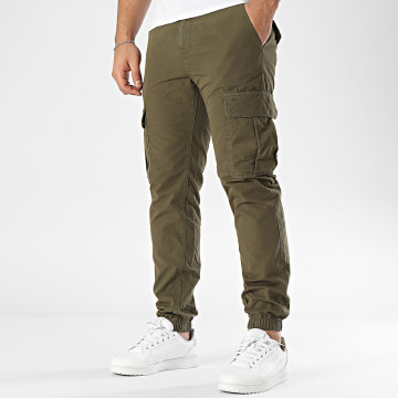 Tommy Jeans - Pantalon Cargo Ryan 0284 Vert Kaki