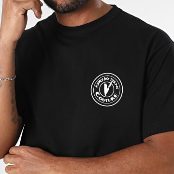 Versace Jeans Couture - Tee Shirt Cotton Jersey 78GAHE07-CJ00E Noir