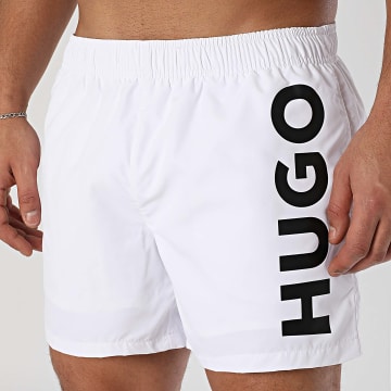 HUGO - Short De Bain Abas 50513980 Blanc