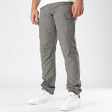 Jack And Jones - Pantalon Cargo Kane Barkley Gris Anthracite
