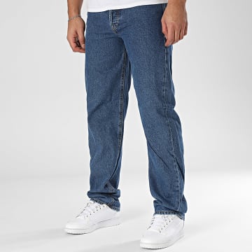 Jack And Jones - Eddie Original Blauwe Denim Loszittende Jeans