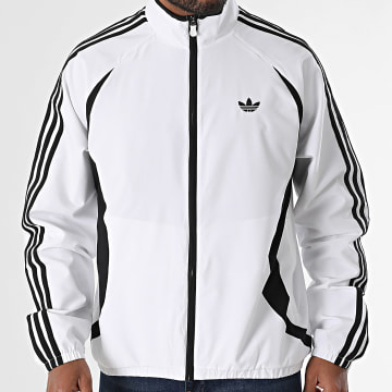 Adidas Originals - Veste Zippée A Bandes Teamgeist JP1116 Blanc