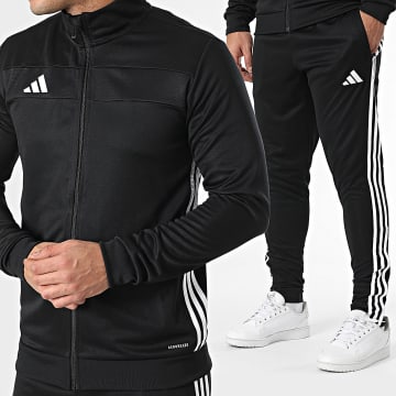 Adidas Sportswear - Ensemble De Survetement A Bandes 3 Stripes JD0466 Noir