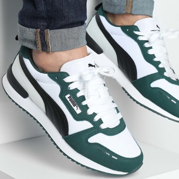 Puma - Baskets R78 393910 Dark Myrtille Negro Warm White