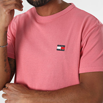 Tommy Jeans - Tee Shirt Badge 0322 Rose