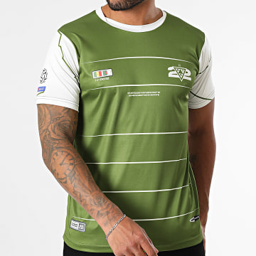 ASHE 22 - Riyad Sadio Maglia da collezione e CD gratis Khaki Verde Ecru