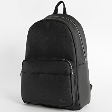 Lacoste - Mochila Cocodrilo Logo Negro
