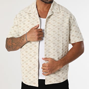 Project X Paris - Chemise Manches Courtes 2510164 Beige