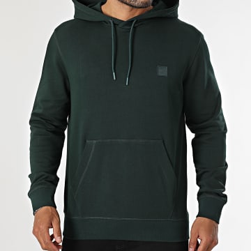 BOSS - Sweat Capuche Wetalk 50509314 Vert Bouteille