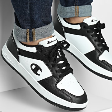 Champion - Scarpe da ginnastica basse Rebound 2.0 S21906 Bianco Nero