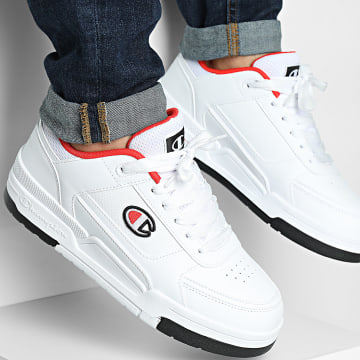 Champion - Baskets Heritage Low S22030 White Red Black
