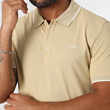 HUGO - Polo Short Sleeve Slim Dinoso 50467344 Beige