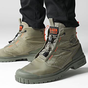 Palladium - Stivali SP20 Travel Hi 74476 Verde scuro