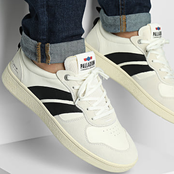 Palladium - Baskets Pallacup Flame 74485 Crema Blanco Negro