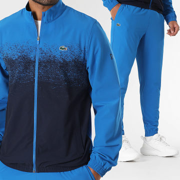 Lacoste - Ensemble De Survetement Logo Crocodile Bleu Roi