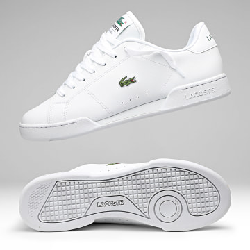 Lacoste - Carnaby Cup 125 Witte Sneakers