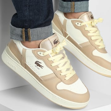 Lacoste - T-Clip Set 125 Marrón Claro Off White Sneakers