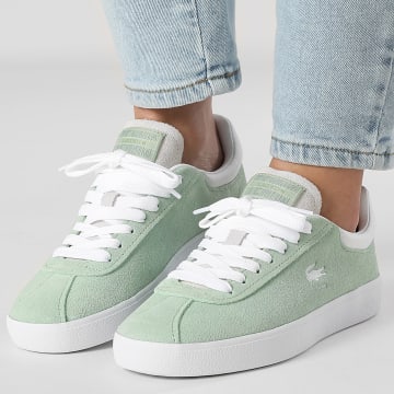 Lacoste - Baskets Femme Baseshot 125 Green White