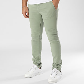 Teddy Smith - Pantalon Chino Slim Pallas 10116948D Vert Clair