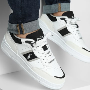 Polo Ralph Lauren - Master Wit Blauw Grijs Sneakers