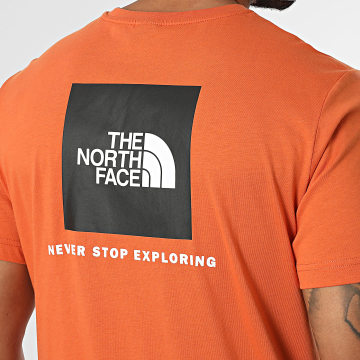 The North Face - Tee Shirt Box A87NP Orange