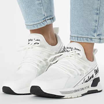 Versace Jeans Couture - Fondo Dynamic 78VA3SA8 Scarpe da ginnastica da donna bianche
