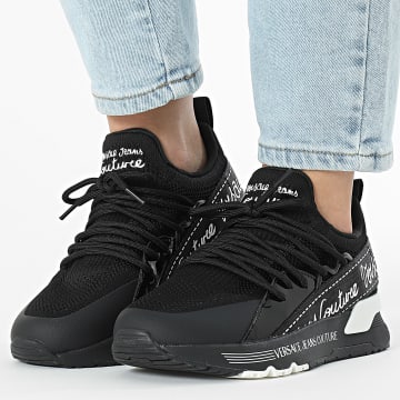 Versace Jeans Couture - Fondo Dynamic Scarpe da ginnastica da donna 78VA3SA8 Nero