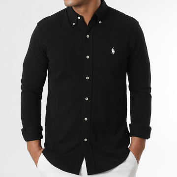 Polo Ralph Lauren - Chemise Manches Longues Oxford Noir