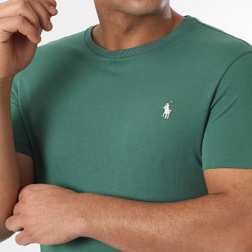 Polo Ralph Lauren - Camiseta Original Player Custom Slim Fit Verde Botella