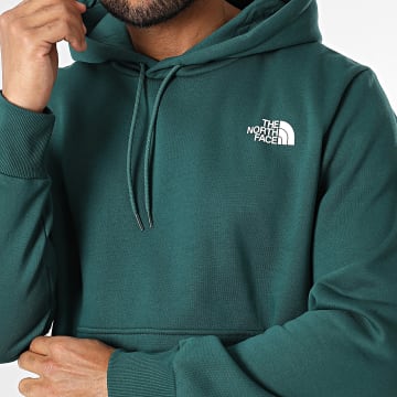 The North Face - Sweat Capuche Simple Dome A89FC Vert Bouteille
