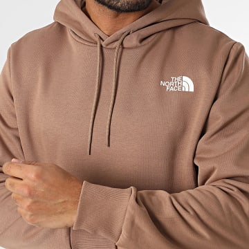 The North Face - Sweat Capuche Simple Dome A89FC Marron Clair