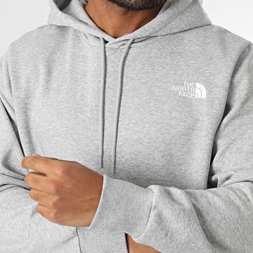 The North Face - Sweat Capuche Simple Dome A89FC Gris Chiné